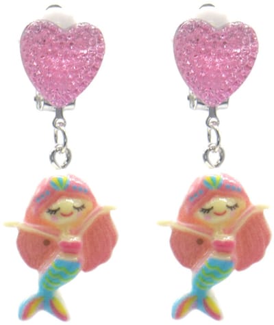 Clip On Oorbellen Kinderen - Zeemeermin - Speels Cadeau