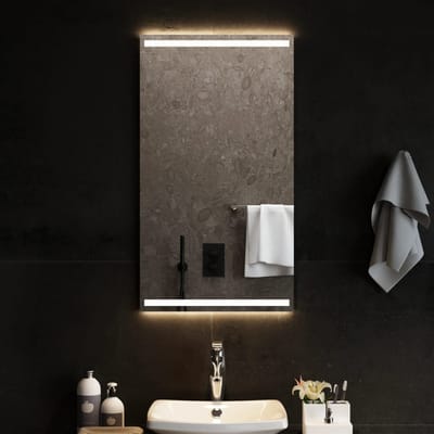 vidaXL - Badkamerspiegel - LED - 50x90 - cm