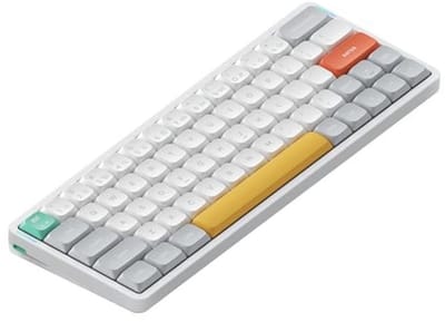 60% Mechanisch Toetsenbord Low Profile - Draadloos en Bekabeld Toetsenbord met Bluetooth 5.1 en 2.4GHz - Compatibel met Windows en Mac OS
