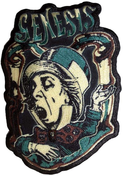 Genesis - Mad Hatter Patch - Zwart/Multicolours