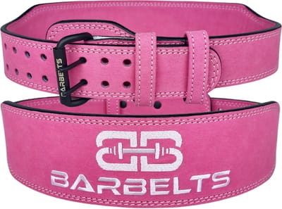 Barbelts Lifting Belt - Pink | Fitness riem - Bodybuilding belt