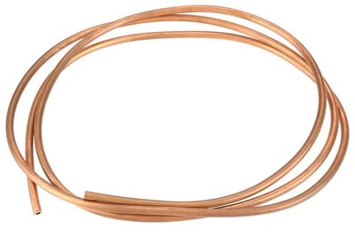 Dailygoods - Koperen Buis 2m - Zachte Staat - Ideaal voor Koeling - Koper - Hoogwaardige Koperbuis - Voor Professioneel Gebruik - 2 Meter