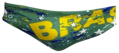Turbo Brazil 2010 Zwemslip Groen 3XL Man