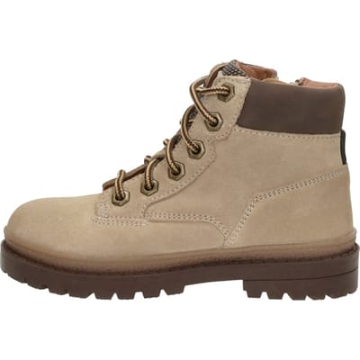KEQ Veterschoenen Hoog Veterschoenen Hoog - Beige - Maat 25