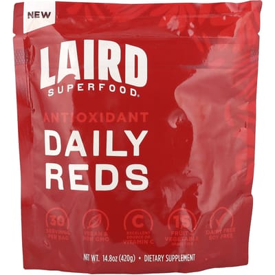 Laird Superfood, Rouges quotidiens antioxydants, 410 g (420g)
