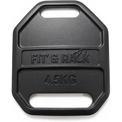 Plaque van gewichten gebogen Fit & Rack 2.0 6 kg (x2)