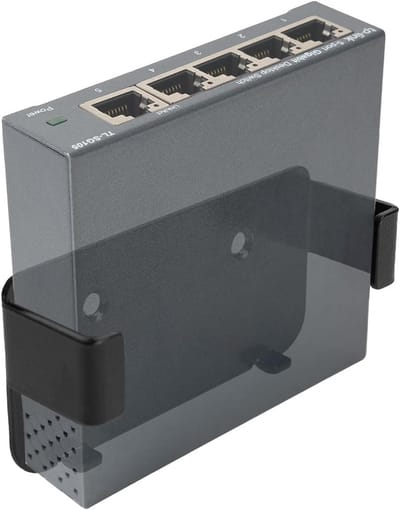 Metalen Wandhouder voor Netwerkswitch - Universele Bevestiging voor Router en Hub