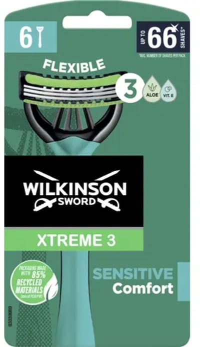 Wilkinson Xtreme 3 Sensitive Wegwerpscheermesjes