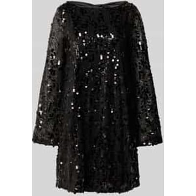 mini-jurk met all-over pailletten