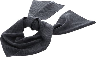 Marc O'Polo Sjaal Knit Scarf Dark Grey Melange Grijs