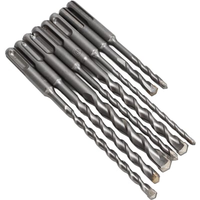 8 Stuks Hamerboor Bit Carbide Tip 2 Fluit Boorgereedschap Set Kit voor Beton