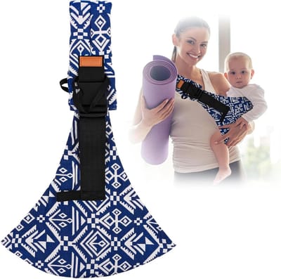 JGS Premium - Verstelbare babydraagdoek voor ergonomisch dragen | Zacht en comfortabel | Geschikt voor baby's van 0-36 maanden | Max draagvermogen 15 kg