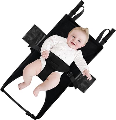 Voetensteun Kinderen - Vliegtuigbed Baby - Comfortabel Reizen - Verdubbelt Ruimte - 75 x 40 cm - Grijs