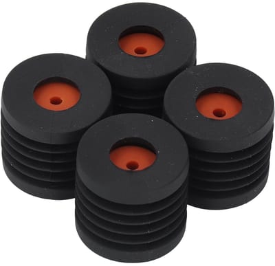 Dailygoods- Rubberenen Voetjes - Antitrillingsvoeten - Schokdempervoeten - Compatibel met Ender 3/CR-10/Ender 5 - 4 Stuks - Rubber Materiaal - 3D-printer Voetjes