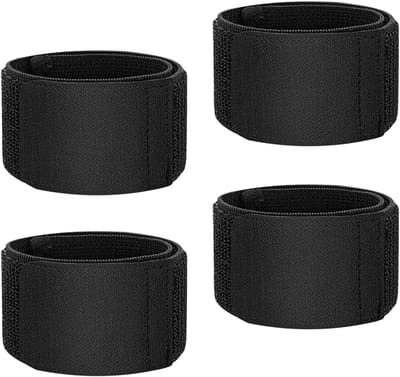 Scheenbeschermerhouders voor Voetbal - 2 Paar voor Heren, Dames en Kinderen met Klittenbandsluiting