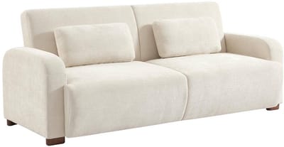 sweeek - 3-zits slaapbank stof l 211 x b 92 x 85cm - dany