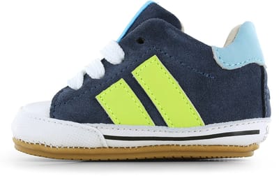 Shoesme Blauw BABY-PROOF® Schoentje - Sneakers Kinderen - Jongens - Dark Blue - Suède - Maat 19