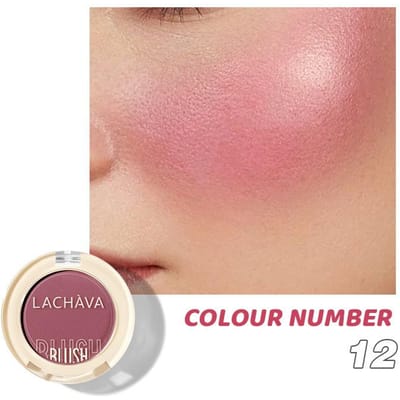 Blush Crème Monochrome 12 Couleurs Naturel Mat Teinte Joues Illuminer Waterproof Hydratant Contouring Visage Blush