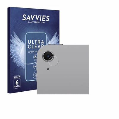 Savvies - Screenprotector voor Apple iPad Air 13" M4 2026 (ALLEEN Camera Lens) - Folie Beschermfolie transparant 6 Stuks