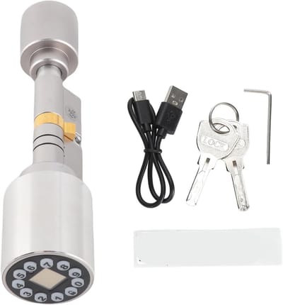 Slim Deurslot 6-in-1 Keyless Toegang met Vingerafdruk en App Bediening