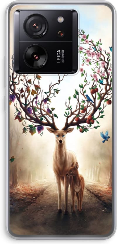 Case Company® - Hoesje geschikt voor Xiaomi 13T Pro hoesje - Seasons Change - Soft Cover Telefoonhoesje - Bescherming aan alle Kanten en Schermrand