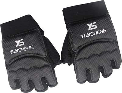 Kickboks Handschoenen - Vechtsport Wanten - Sparring Training - Verstelbare Polsband - Maat L - Wit