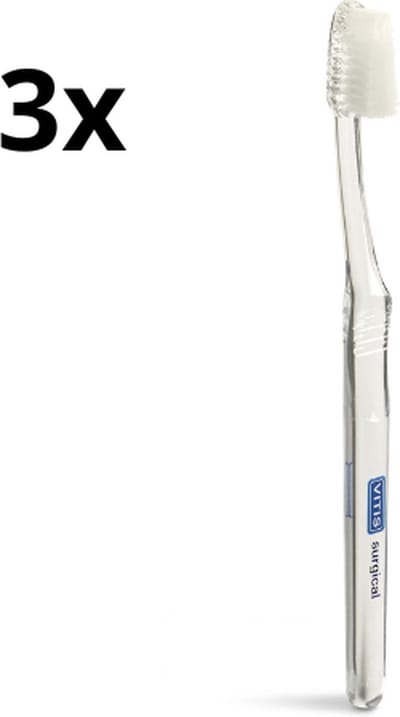 Vitis Tandenborstel Surgical - 3 stuks - Voordeelverpakking