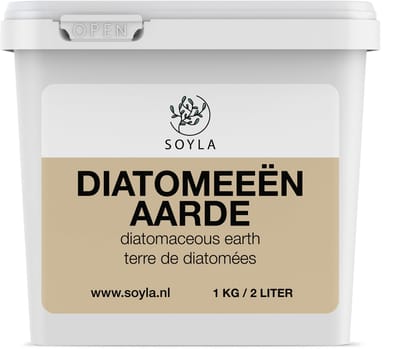 Diatomeeënaarde - 2 liter (1KG) - Natuurlijk - Fijn Poeder - Kippen