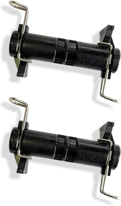 Slangverlengstuk Hogedrukreiniger - Slangkoppeling Connector - Hogedruk Slang Aansluiten - Snelkoppeling Kliktechniek - 2 stuks - Zwart