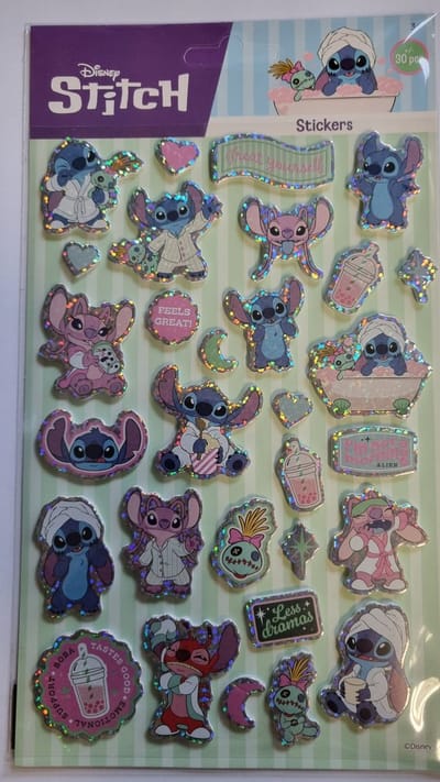 Stickers Stitch - 3 dimensionale Stickers - Knutselen - Creatief bezig zijn - Glanzend -