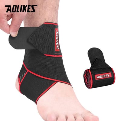 Support de Cheville Réglable Aolikes Pour Entorse de la Cheville Soulagement Femmes Hommes Wrap Tendinite d'Achille