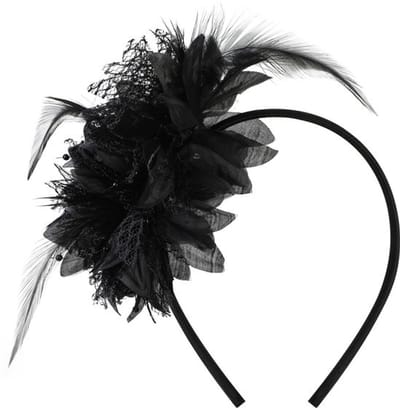 Allecto - Hoofdband met veren - Jaren 20 fascinators - Stijlvolle