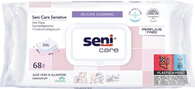 Seni Care Wet Wipes Sensitive (68 pieces)