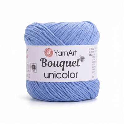 YarnArt Bouquet Unicolor - Katoen Garen - Effen - 100g - 200m - Kleur 3223