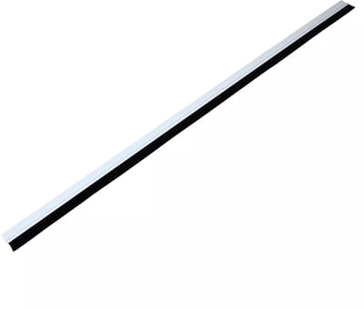 Benson Tochtstrip borstel - 100 cm - PVC wit - Zelfklevend - Inkortbaar - Voor deuren
