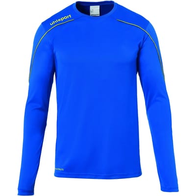 Uhlsport Stream 22 Voetbalshirt Lange Mouw Heren - Royal / Geel | Maat: L