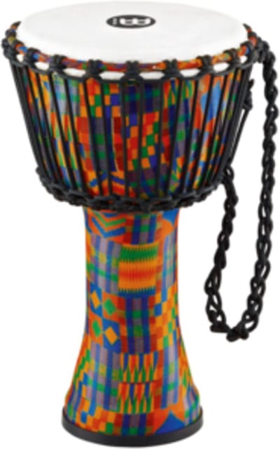 Meinl Djembe PADJ2-S-F, 8", Kenyan Quilt, Synth. vel - Djembe