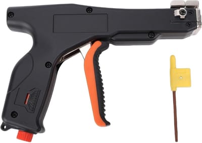 Kabelbindertang RVS - Gereedschap Tang - Efficiënt Kabelbeheer - Automatisch Knippen - Tot 8 mm Breed - Zilverkleurig
