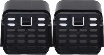 Regenpijpverlenging - Dakgoot connector - Waterafvoer verbeteren - Dieren en vuilwerend - 3x4 inch - Zwart