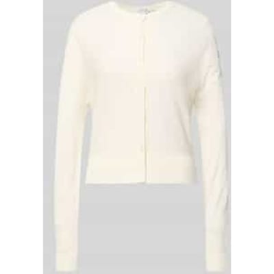 Gebreid jack met ronde hals model 'Desela'