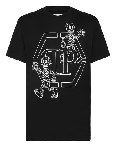 T-Shirt Ronde Hals Skeleton