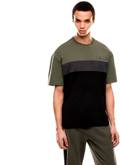 Ea7 Emporio Armani 7m000935_af16548 T-shirt Met Korte Mouwen Groen M Man
