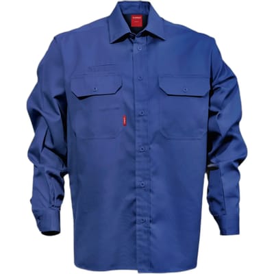 Katoenen shirt met lange mouwen Fristads 7386 BKS