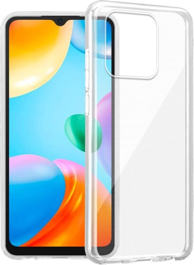 Cadorabo Hoesje geschikt voor Xiaomi RedMi 10C / POCO C40 in VOLLEDIG TRANSPARANT - Beschermhoes gemaakt van flexibel TPU Silicone Case Cover