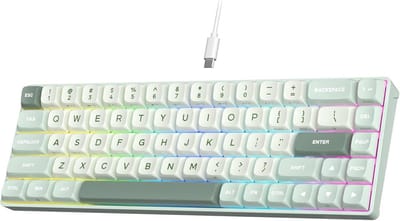 Mechanisch Gaming-Toetsenbord 65% met Hall-effect Schakelaars en RGB Verlichting