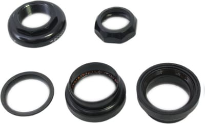 Balhoofdset Tecora 1" > 1 1/8" semi-geïntegreerd met draad - zwart