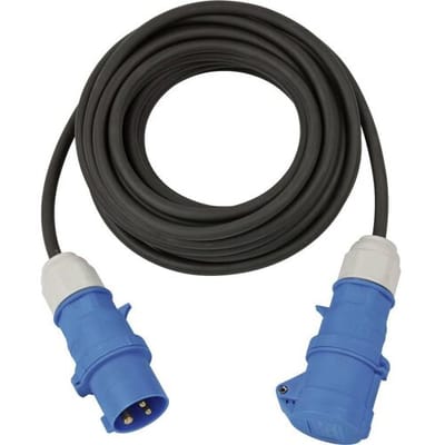 Brennenstuhl 1167650110 Stroom Verlengkabel 16 A Zwart 10.00 m H07RN-F 3G 1,5 mm²