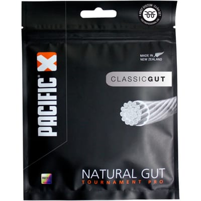 Pacific Tournament Pro Classic Gut Set Snaren 12,2m-Natuurlijke Kleuren