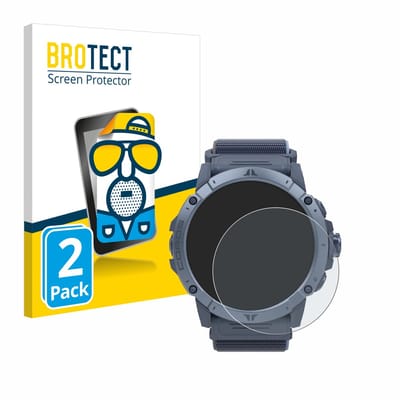 BROTECT - Screenprotector voor Coros Vertix 2S - Folie Beschermfolie matte 2 Stuks