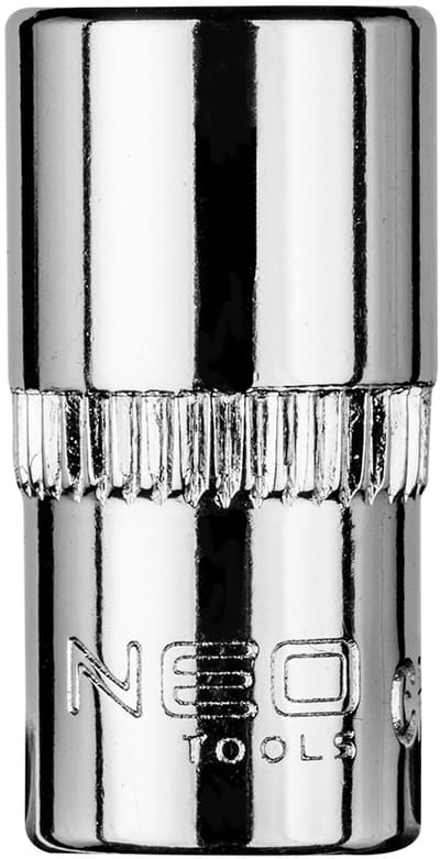 NEO Nasadki - Roestvrijstalen 1/4" - 9 mm - Radeeloppervlak